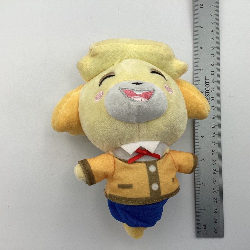 Animal Crossing Isabelle Plush Stuffed Animal Toy Nintendo Yellow Dog 7 Inch - Picture 5 of 5